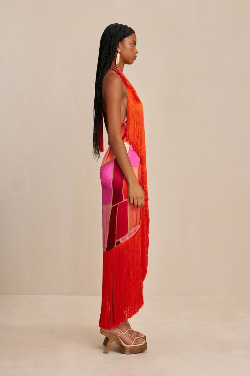 Cult Gaia Bianca Coverup Dress Multicolor | NZ 861952B