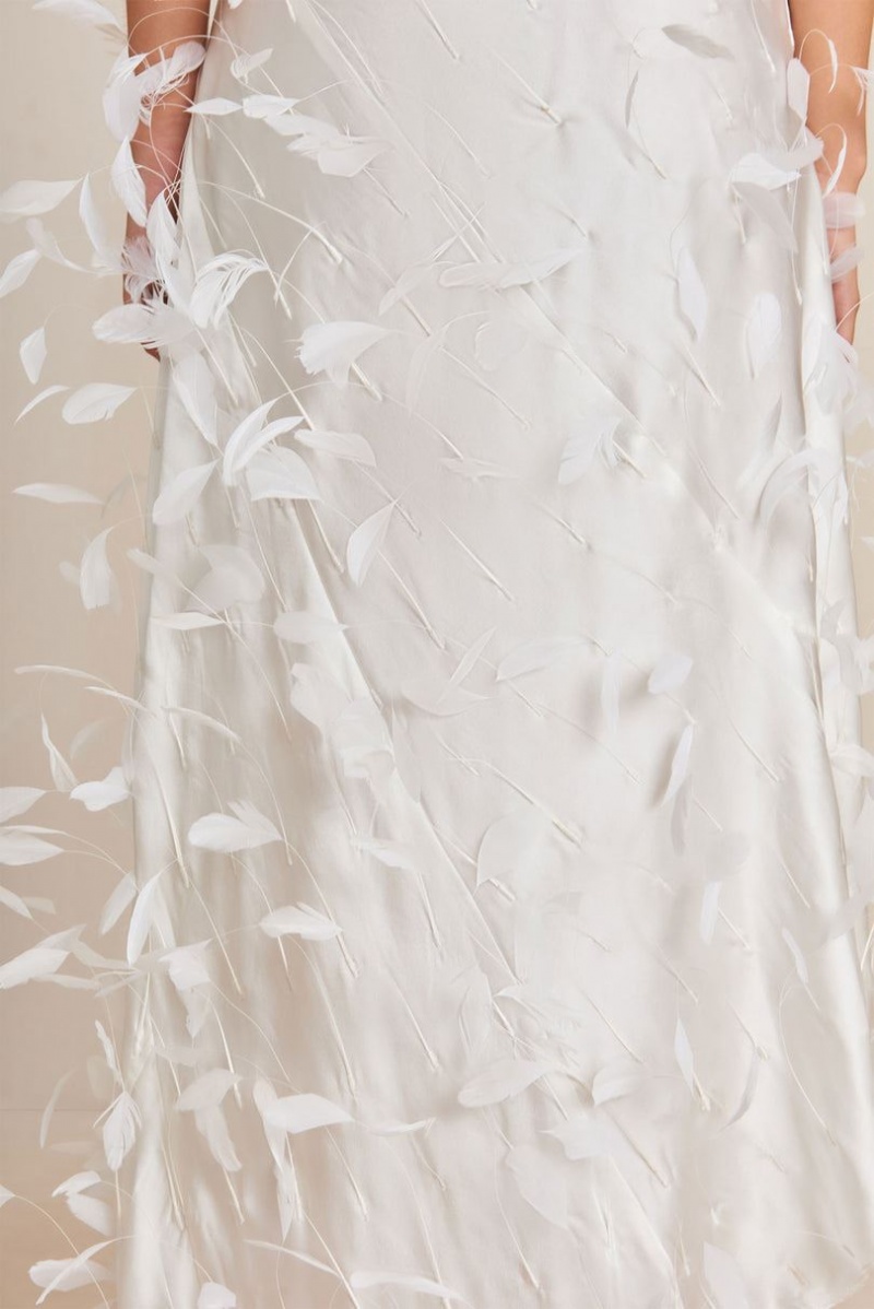 Cult Gaia Halle Dress White | NZ 492563L